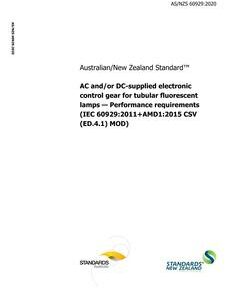 AS/NZS 60929