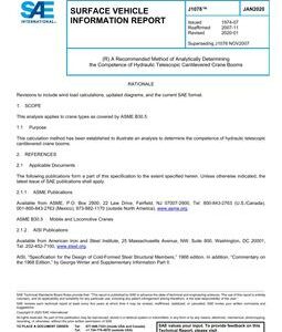 SAE J1078
