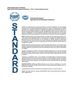 ASAE/ASABE S648-1