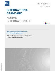 IEC 62984-1 Ed. 1.0 b