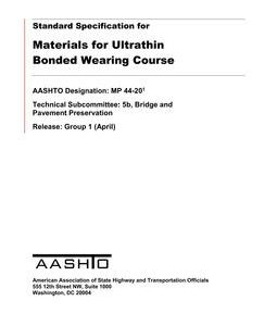 AASHTO MP 44