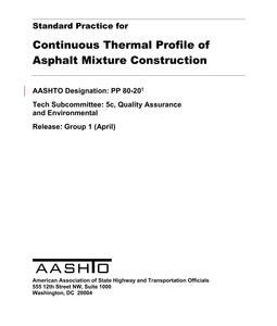 AASHTO PP 80