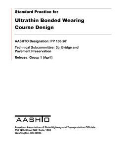 AASHTO PP 100