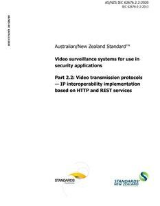 AS/NZS IEC 62676.2.2