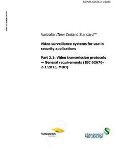 AS/NZS 62676.2.1