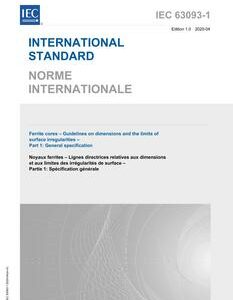 IEC 63093-1 Ed. 1.0 b