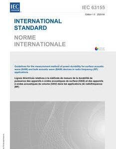 IEC 63155 Ed. 1.0 b