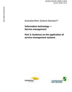 AS/NZS ISO/IEC 20000.2