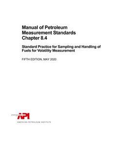 API MPMS Chapter 8.4