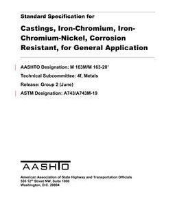 AASHTO M 163M/M 163