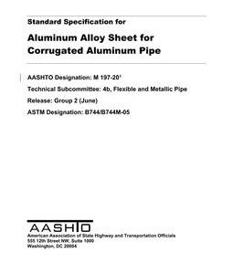 AASHTO M 197