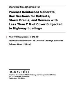 AASHTO M 273