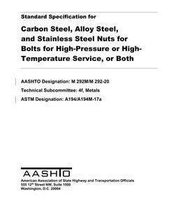 AASHTO M 292M/M 292