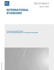 IEC 61196-6-3 Ed. 2.0 en