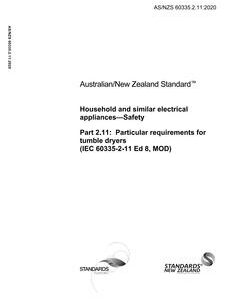 AS/NZS 60335.2.11