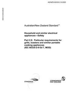 AS/NZS 60335.2.9