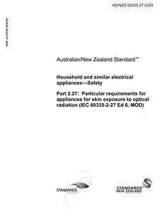 AS/NZS 60335.2.27