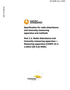 AS CISPR 16.1.1