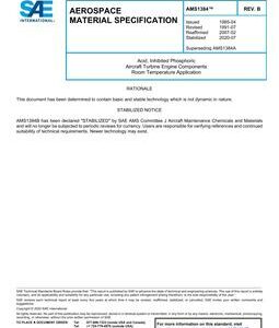 SAE AMS1384B