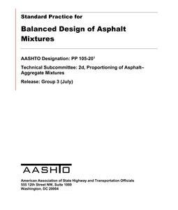 AASHTO PP 105