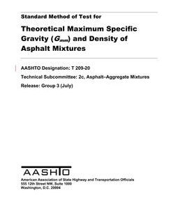 AASHTO T 209