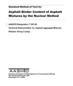 AASHTO T 287