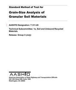 AASHTO T 311