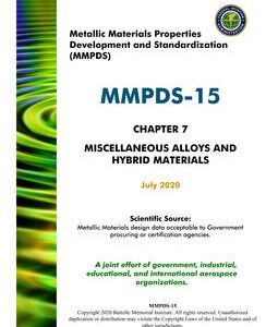 MMPDS MMPDS-15 Chapter 7