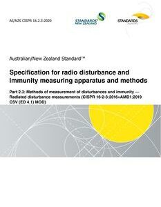 AS/NZS CISPR 16.2.3