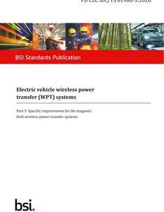 BS PD CLC IEC/TS 61980-3