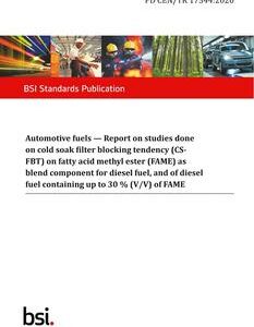 BS PD CEN/TR 17544