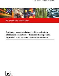 BS PD CEN/TS 17340