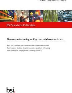 BS PD IEC TS 62607-3-3