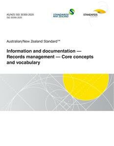 AS/NZS ISO 30300