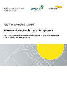 AS/NZS IEC 60839.11.31
