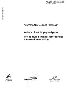 AS/NZS 1301.460s