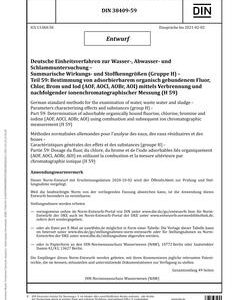 DIN 38409-59 - DRAFT