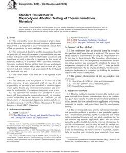 ASTM E285