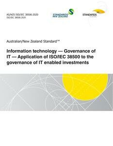 AS/NZS ISO/IEC 38506