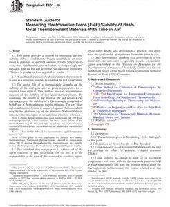 ASTM E601