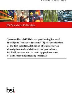 BS PD CEN/TR 17475