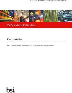 BS PD IEC TR 61340-1