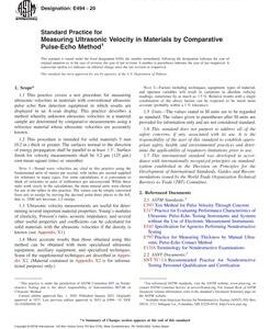 ASTM E494