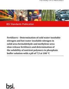 BS PD CEN/TS 17403