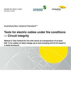 AS/NZS IEC 60331.3