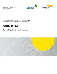 AS/NZS ISO 8124.3