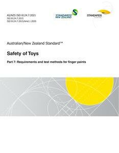 AS/NZS ISO 8124.7