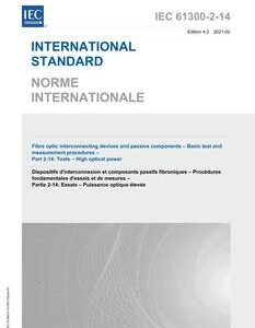IEC 61300-2-14 Ed. 4.0 b