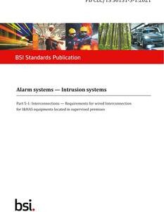 BS PD CLC/TS 50131-5-1