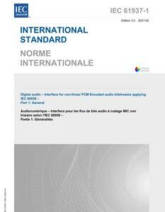 IEC 61937-1 Ed. 3.0 b